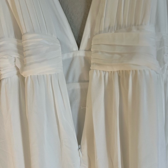 Lulus White Maxi Dress Wedding Gown - Picture 6 of 8